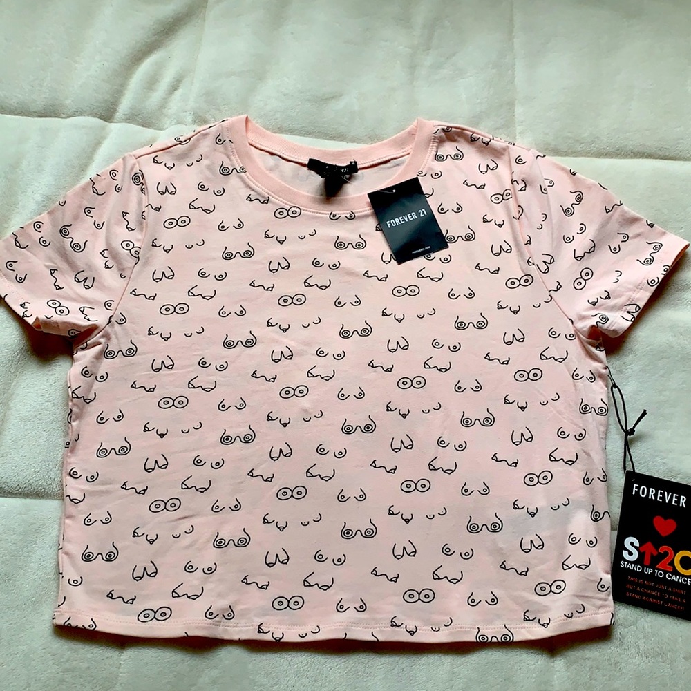 NWT Boob Tee